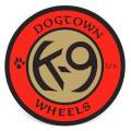 ドッグタウン/DOGTOWN K9 WHEELS RED/GOLD STICKER