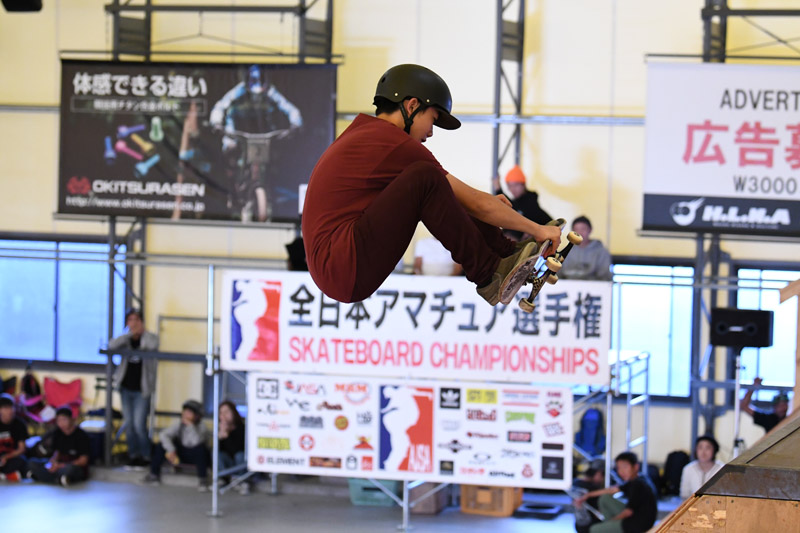 2018年 AJSA全日本アマチュアスケートボード選手権 予選3-25
