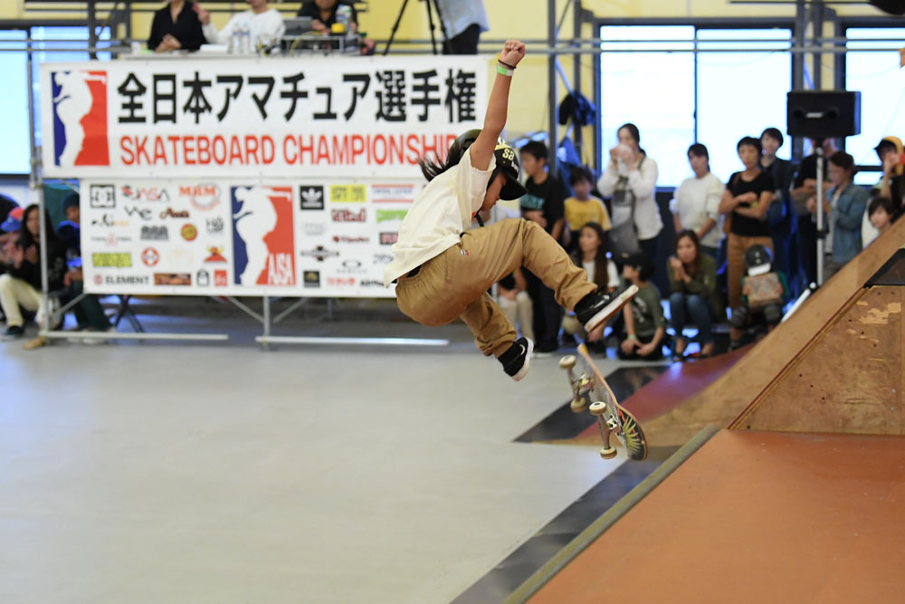 2019年 AJSA全日本アマチュアスケートボード選手権 予選31-60-250