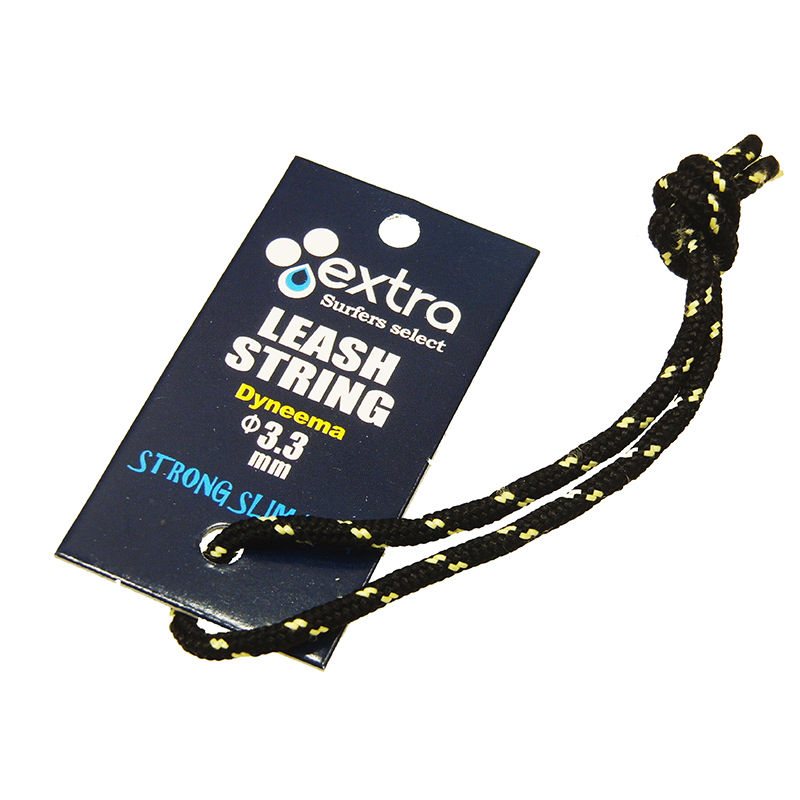 エクストラ|EXTRA Leash String リーシュロック (ブラック/イエロードット)