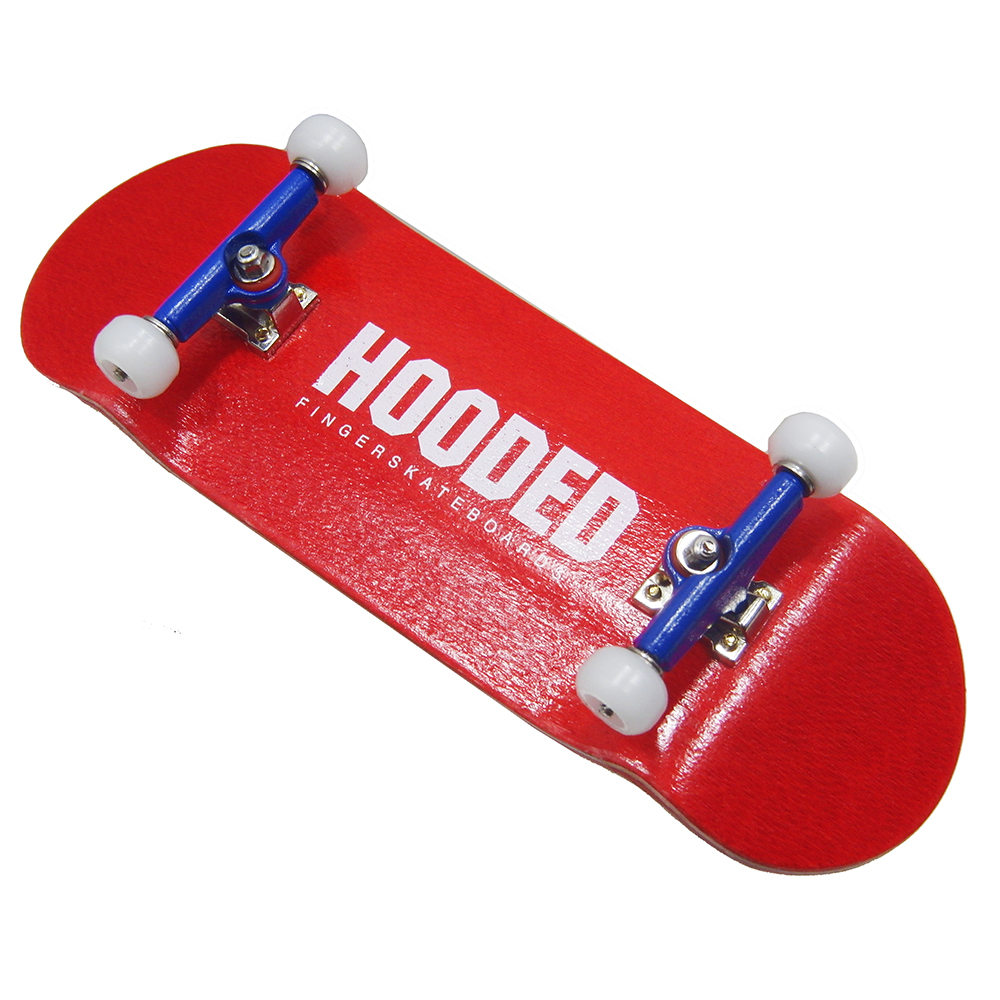 HOODED 33mm StartUp! フィンガースケートボード 【指スケ】 RED