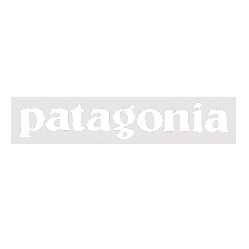パタゴニア|DIE CUT WHITE PATAGONIA ステッカー