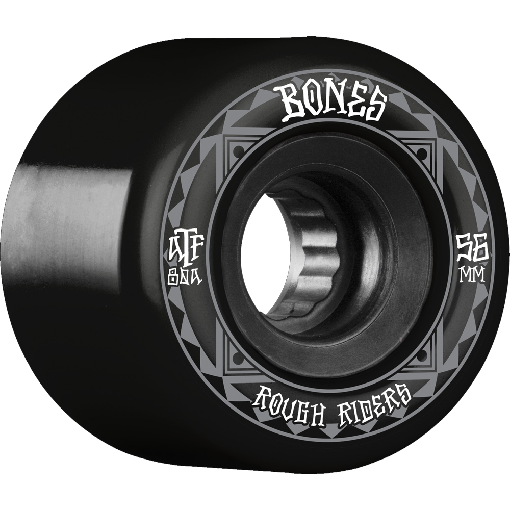 ボーンズ ウィール|ATF ROUGH RIDERS RUNNERS BLACK 56mm (ソフトウィール)