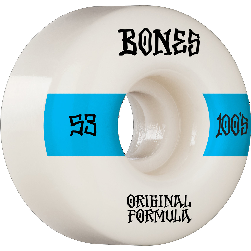 ボーンズ ウィール|BONES OG FORMULA 100S 53mm V4 WIDE 100A WHITE