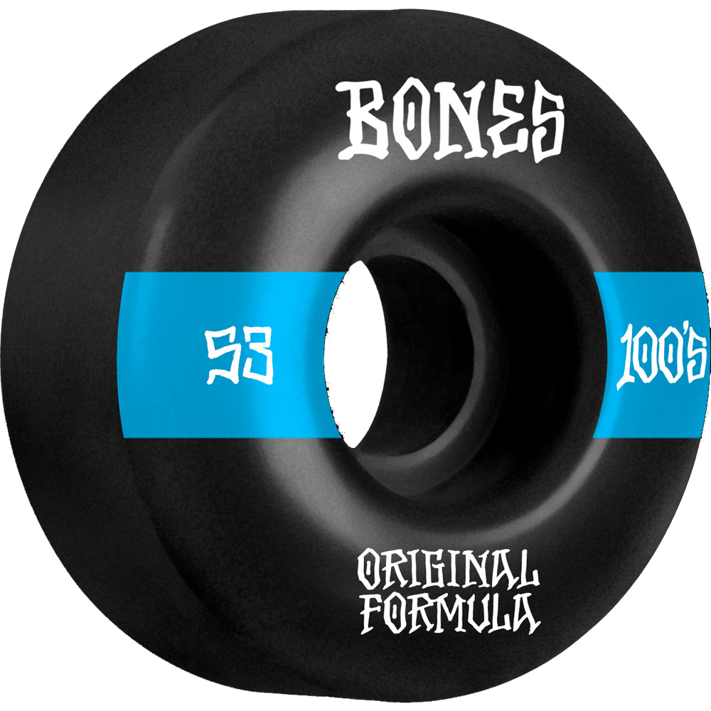 ボーンズ ウィール|BONES OG FORMULA 100S 53mm V4 WIDE 100A BLACK