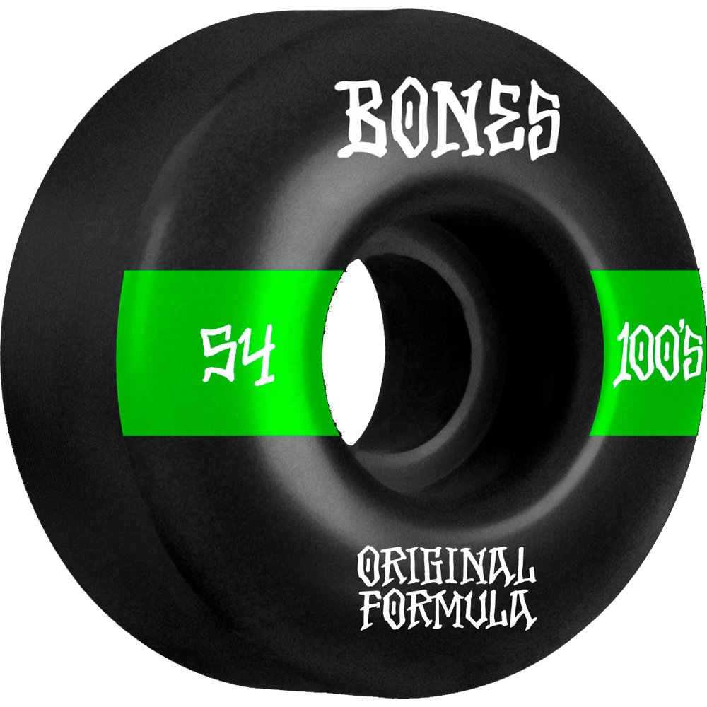 ボーンズ ウィール|BONES OG FORMULA 100S 54mm V4 WIDE 100A BLACK