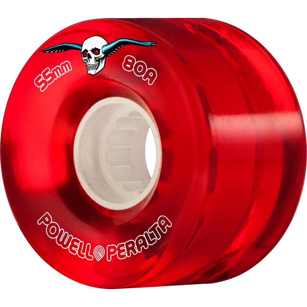 アーリーウープ|パウエル POWELL CLEAR CRUISER 55mm 80A RED ウィール
