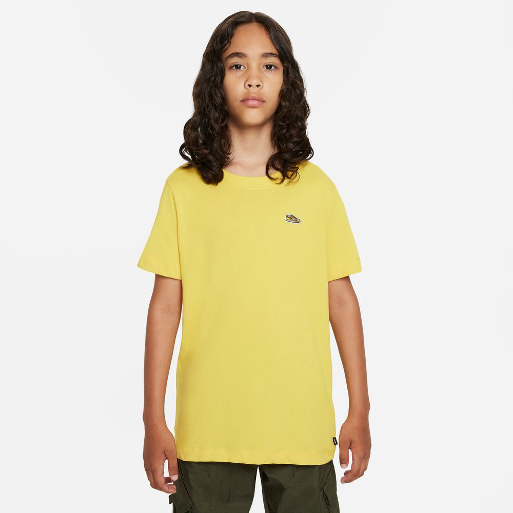 NIKE SB YOUTH DRIFIT Tシャツ (VIVID SULFURE) FD3197-709 140サイズ(S)