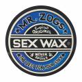 セックスワックス/SEX WAX オリジナル サークル ステッカー 8cm ( ブルーグラデーション)