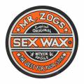 セックスワックス/SEX WAX オリジナル サークル ステッカー 8cm ( オレンジ )