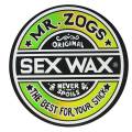 セックスワックス|SEX WAX オリジナル サークル ステッカー 8cm ( グリーンフェード )-0