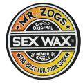 セックスワックス/SEX WAX オリジナル サークル ステッカー 8cm ( オレンジフェード )