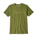 パタゴニア|メンズ テキスト ロゴ オーガニック Tシャツ Sprouted Green ( SPTG ) ( Mサイズ )-0