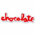 チョコレート/CHUNK STICKER 6” (RED)