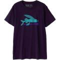 パタゴニア|メンズ・フライング フィッシュ オーガニック Tシャツ ( M ) piton purple (PTPL)-0
