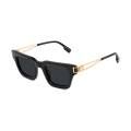 ナインファイブ|AVENUE Black & 24K Gold Sunglasses アベニュー / ブラック24Kゴールド-0