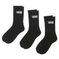 ヴァンズ|VANS CLASSIC CREW SOCKS (BLACK) 3足セット 24.5cm～27.0cm-0