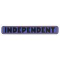 インディペンデント|INDEPENDENT BAR LOGO STICKER 6in (BLUE/BLACK)-0