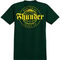 サンダー|THUNDER WORLDWIDE DBL TEE (FOREST GREEN/YELLOW) Lサイズ-0