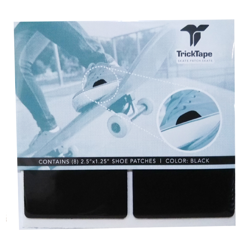 トリックテープ|TRICK TAPE (BLACK) 8枚シートセット 靴補修テープ オーリーガード