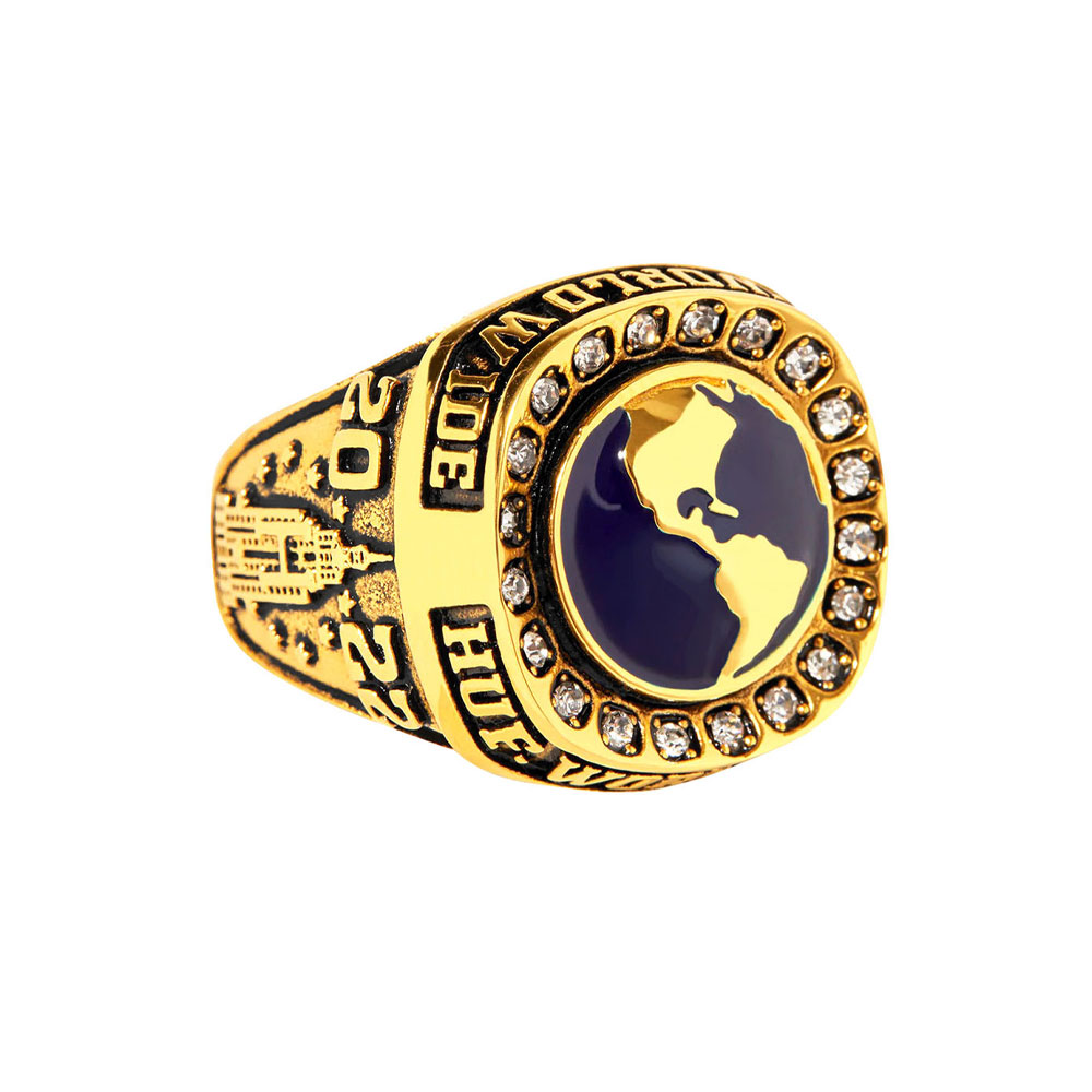 ハフ|WORLDWIDE RING (GOLD) Mサイズ21号