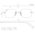 ナインファイブ|CLARITY 24k Gold Clear Lens Glasses クラリティー / 24Kゴールド / クリアレンズグラス / ナインファイブ-2