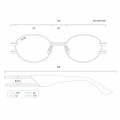 ナインファイブ|ST.JAMES BOLT LITE Platinum Clear Lens Glasses セントジェームスボルトライト / プラチナ / クリアレンズ / ナインファイブ-2